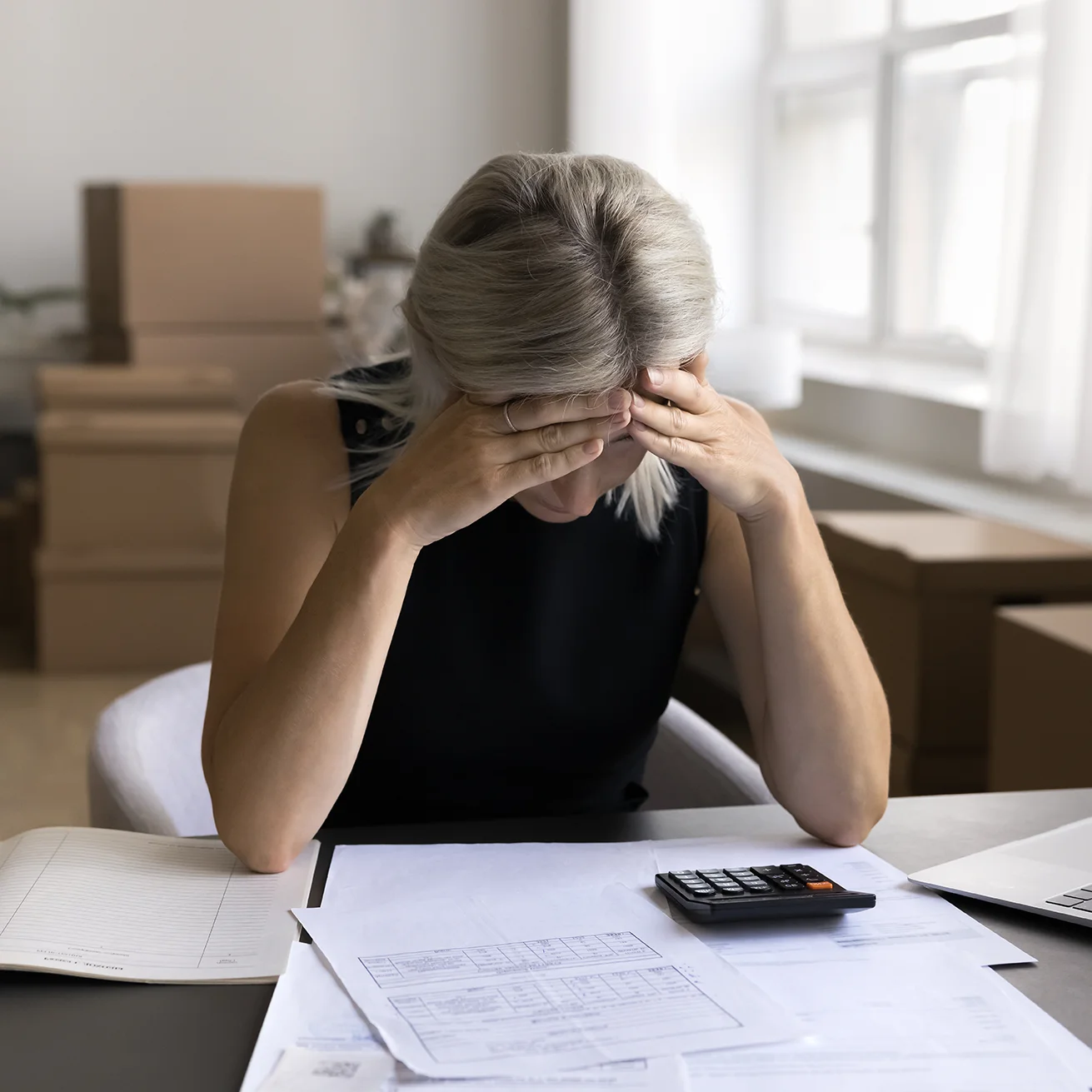 frustrated business owner